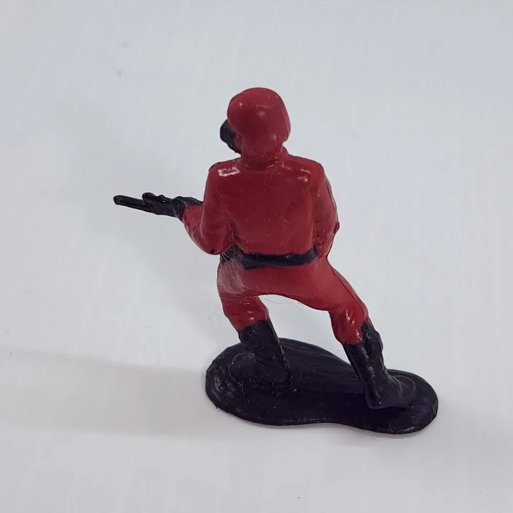 Vintage G.I. Joe ARAH Real American Hero micro figure figurine red crimson guard